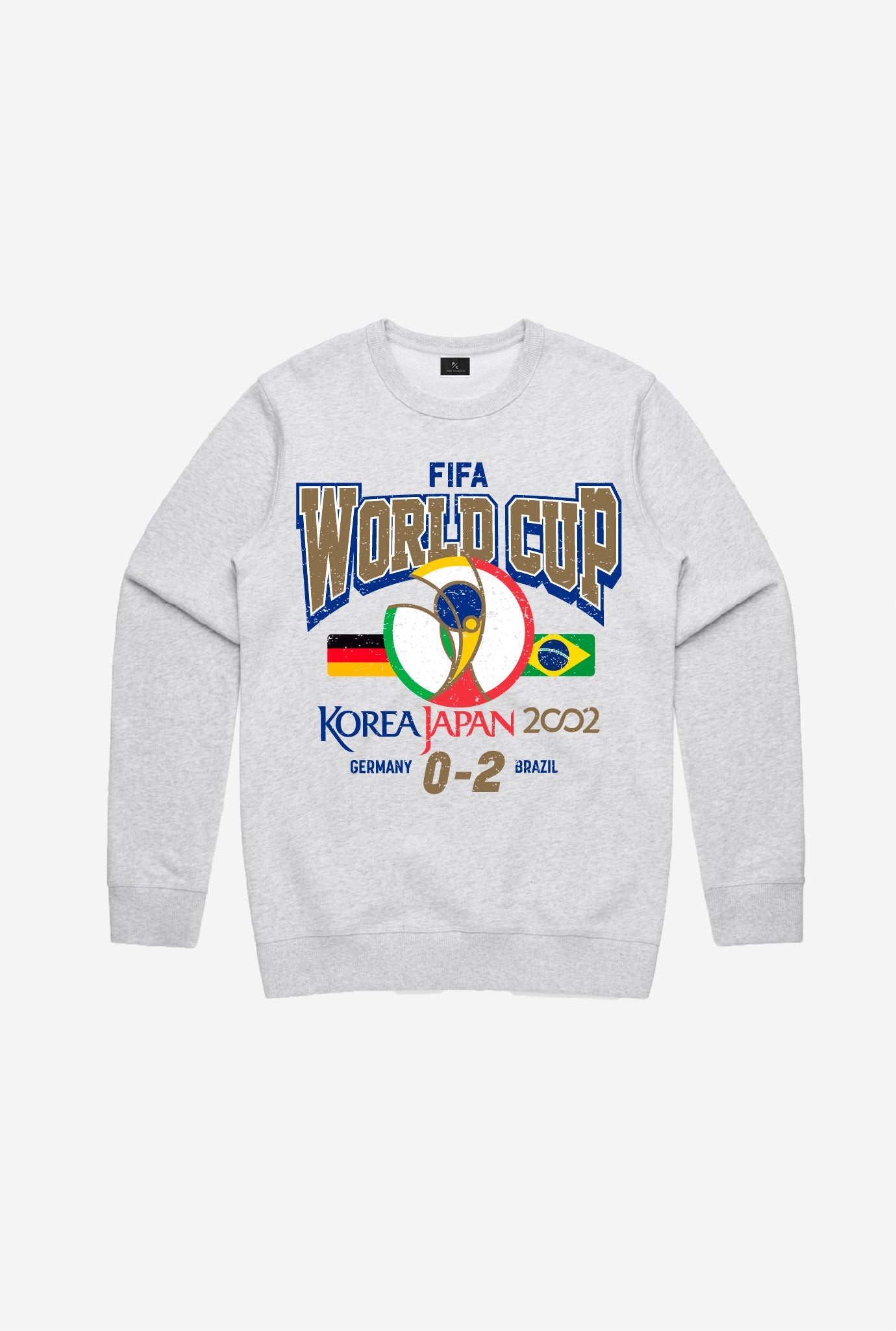 FIFA World Cup Korea Japan 2002 Final Crewneck - Ash