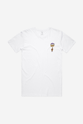 Los Angeles Lakers Spinning Ball T-Shirt - White