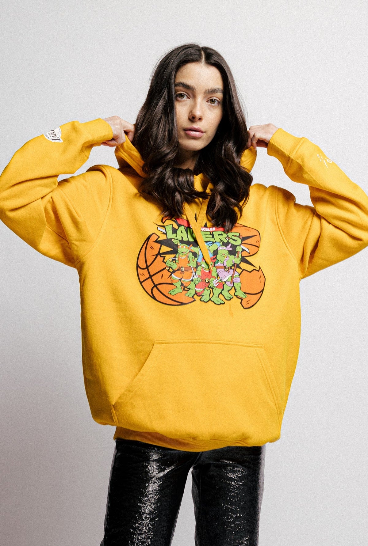 P/C x TMNT Los Angeles Lakers Hoodie -  Yellow