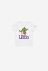 T-Shirt Enfant P/C x TMNT Los Angeles Lakers - Blanc