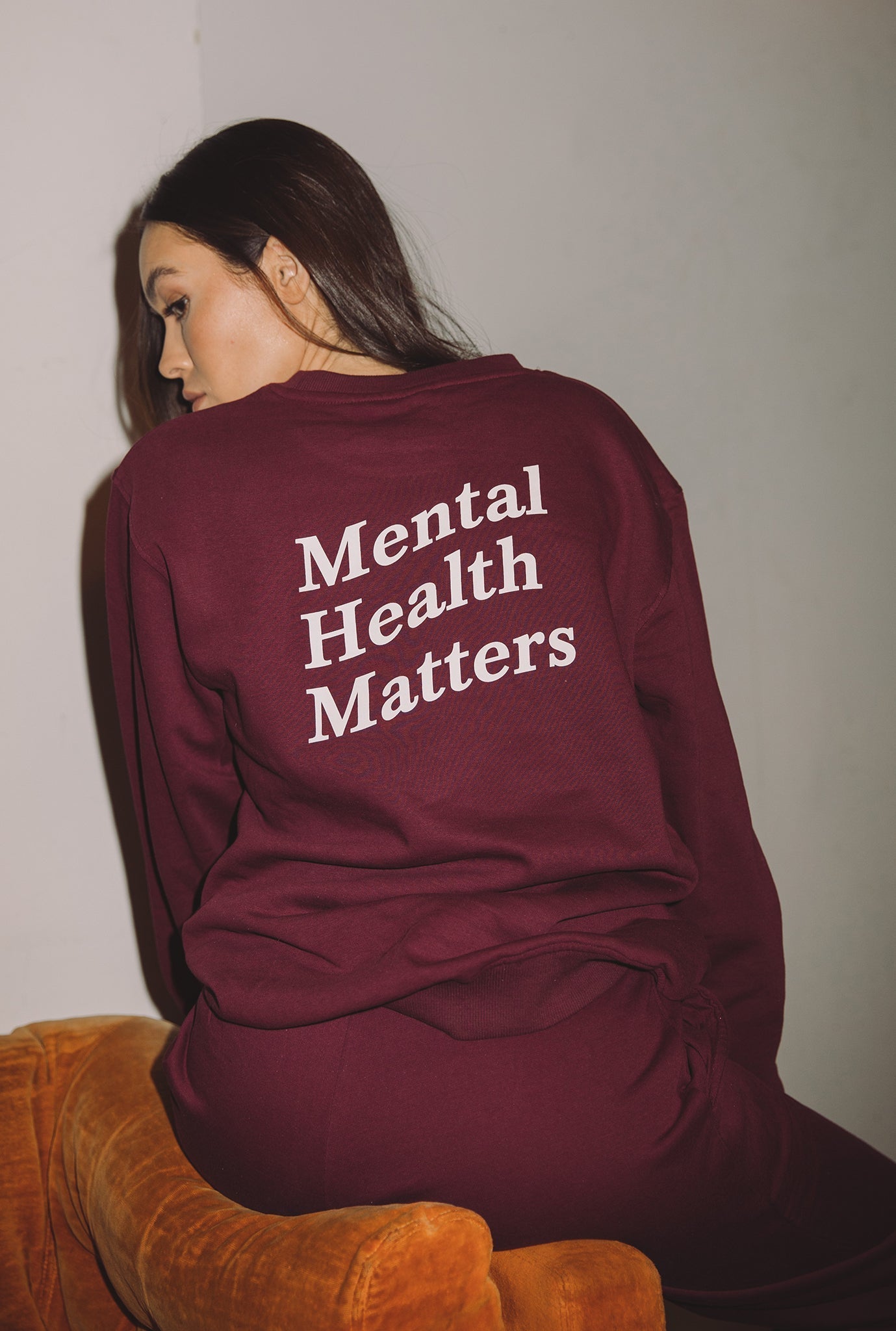 Sweat à capuche Mental Health Matters - Bordeaux