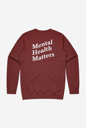 Sweat à capuche Mental Health Matters - Bordeaux