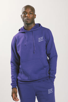 Mental Health Matters Hoodie - Purple