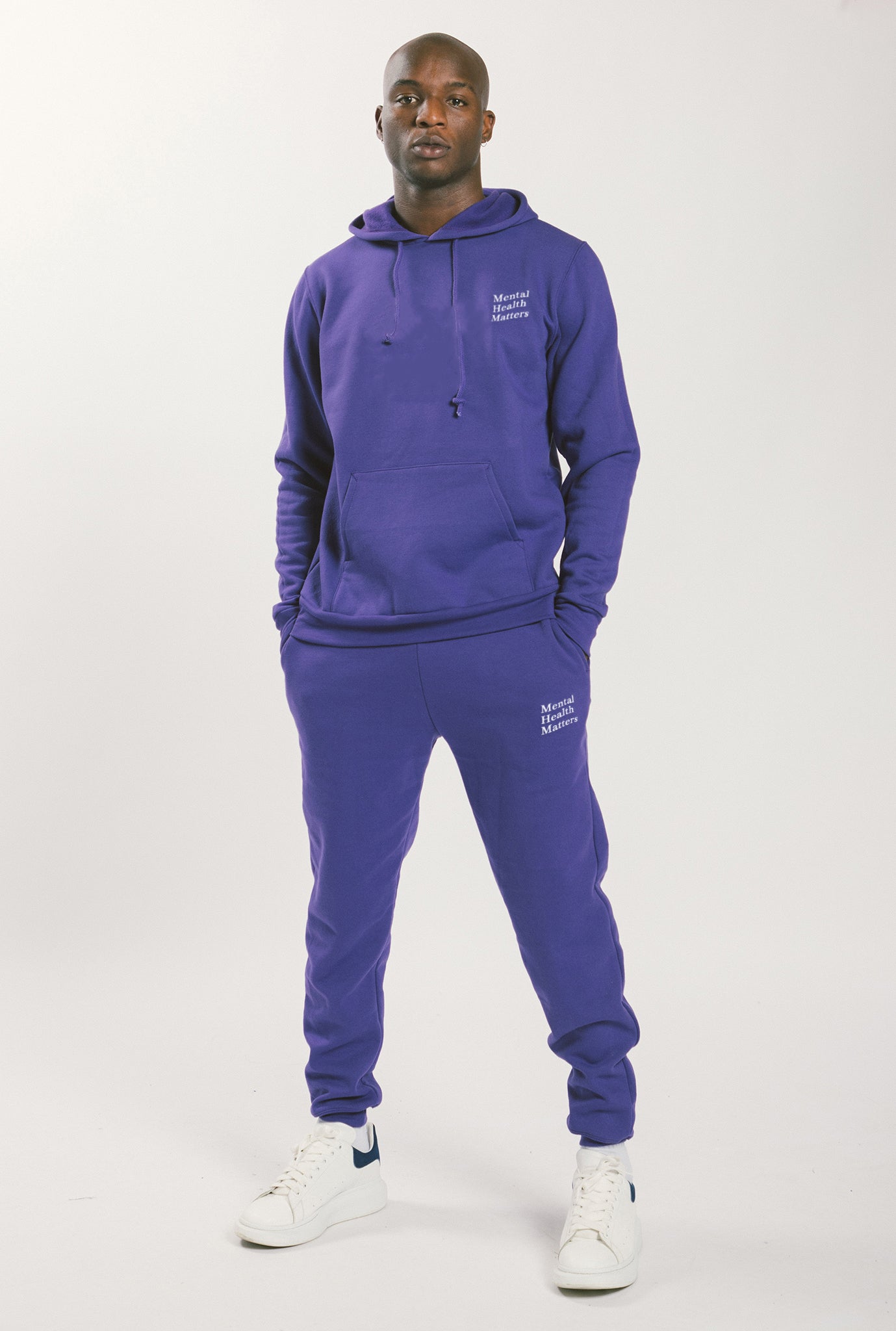 Mental Health Matters Hoodie - Purple