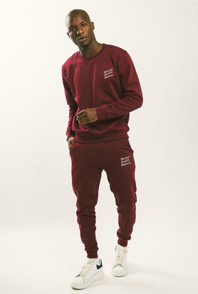 Mental Health Matters Jogger - Maroon
