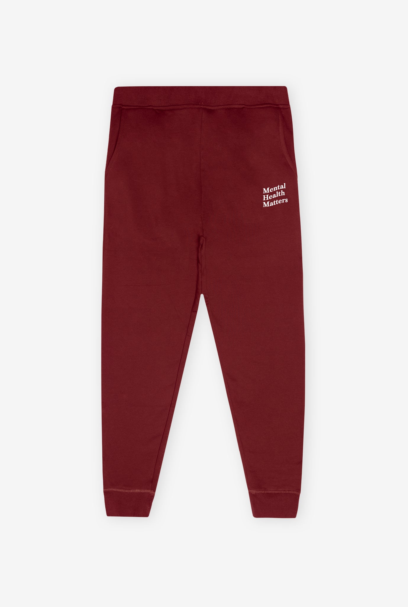 Mental Health Matters Jogger - Maroon