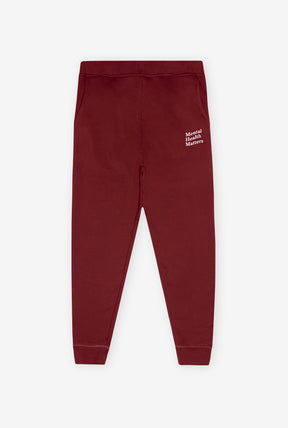 Mental Health Matters Jogger - Maroon