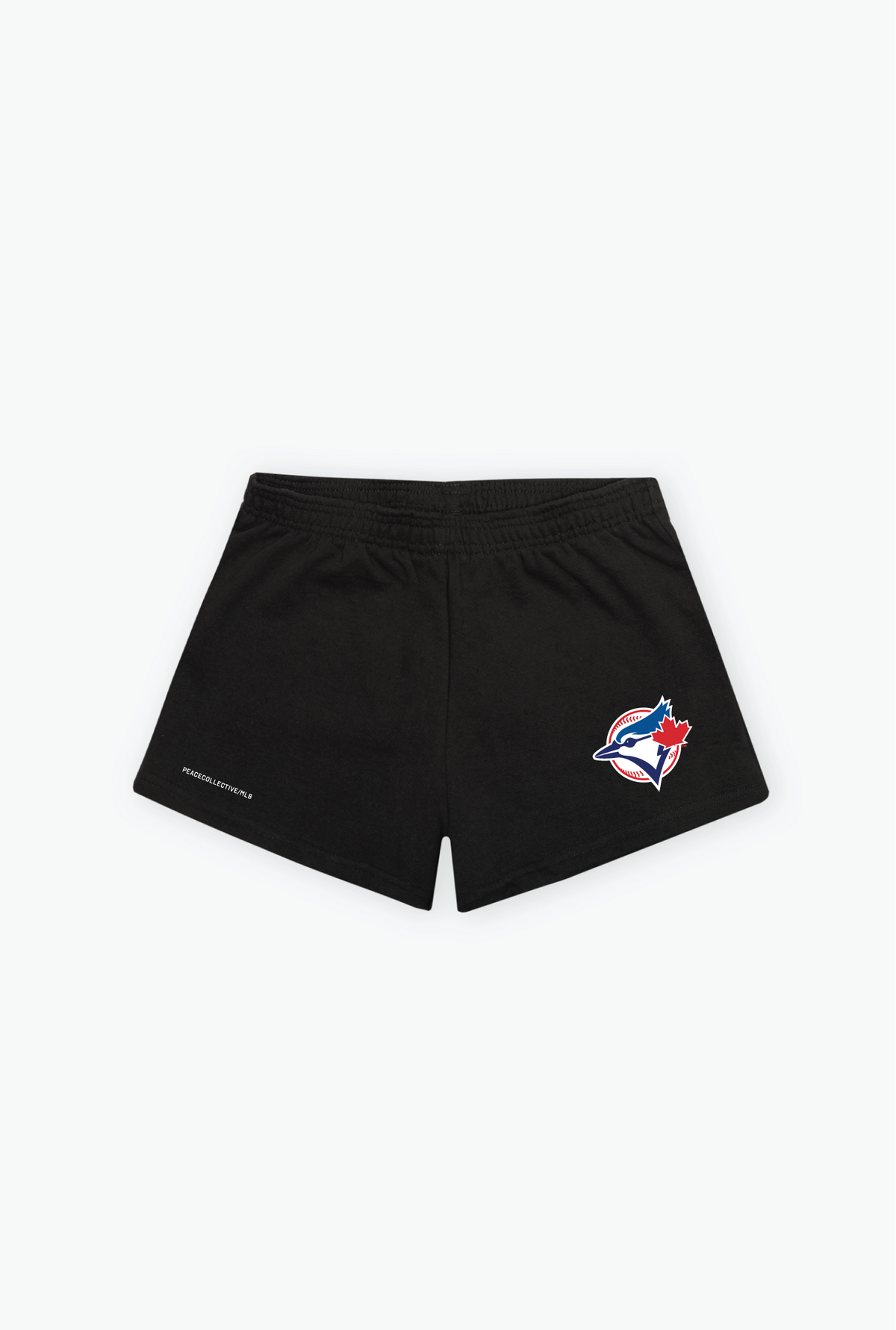 Toronto Blue Jays Women's Fleece Shorts - Black