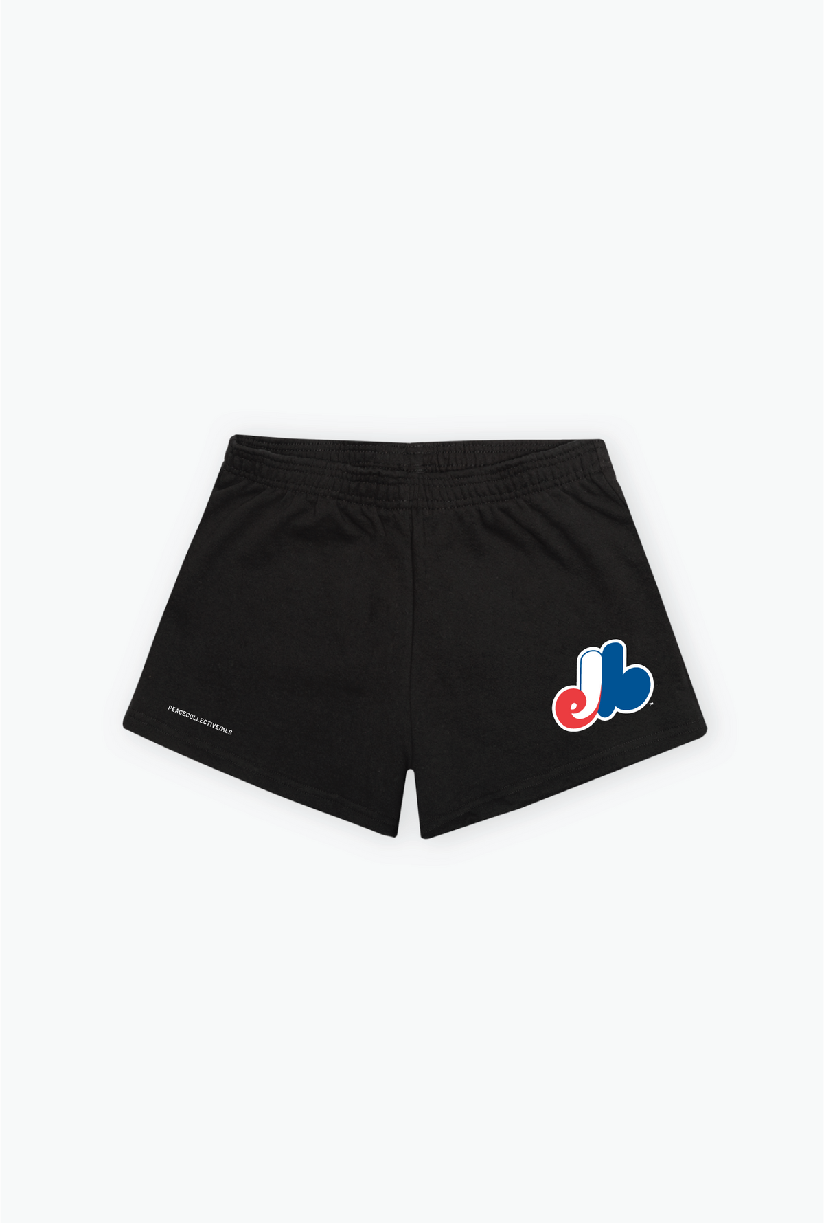 Montreal Expos Women's Fleece Shorts - Black