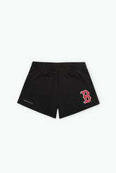Boston Red Sox Women's Fleece Shorts - Black
