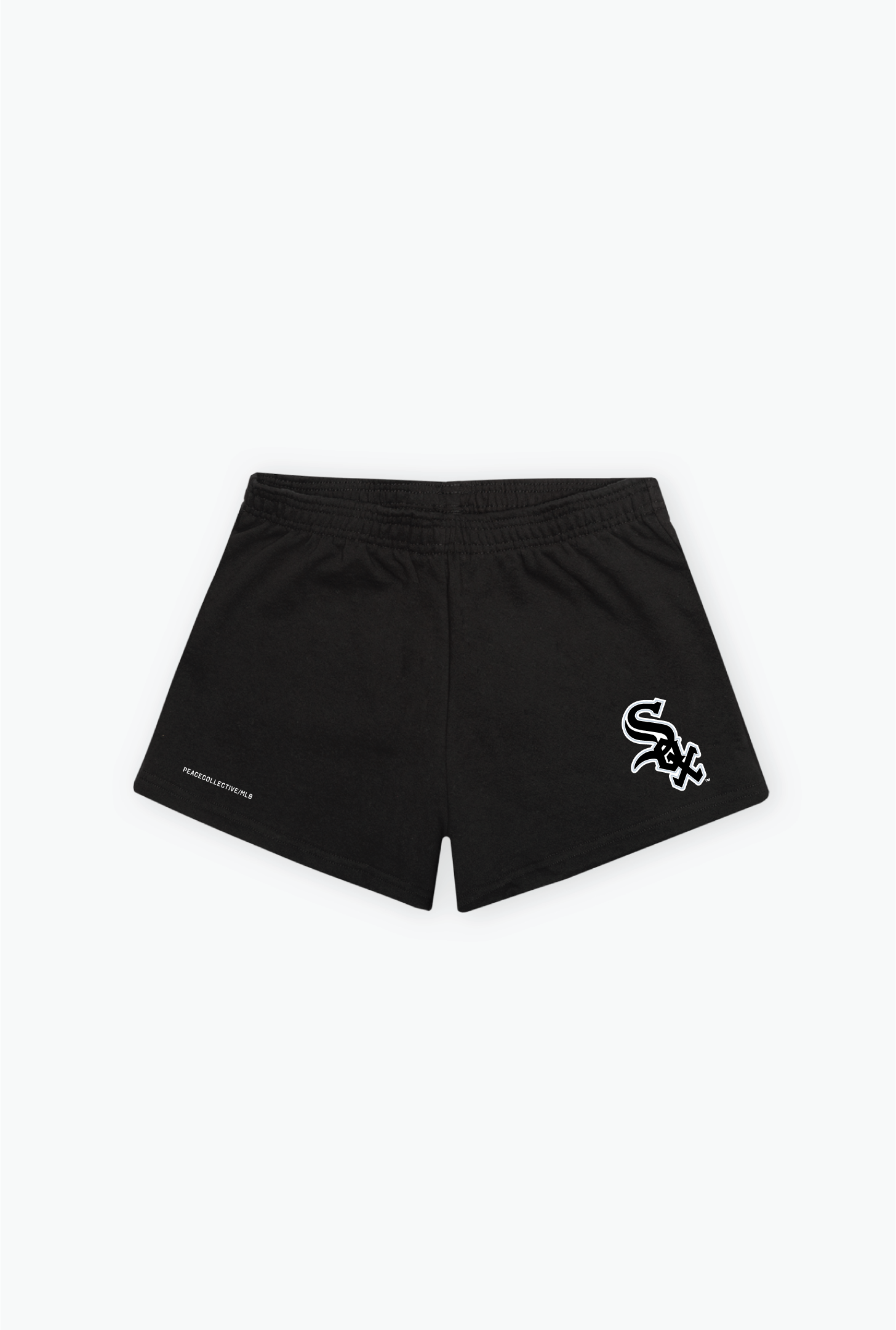 Chicago White Sox Women's Fleece Shorts - Black