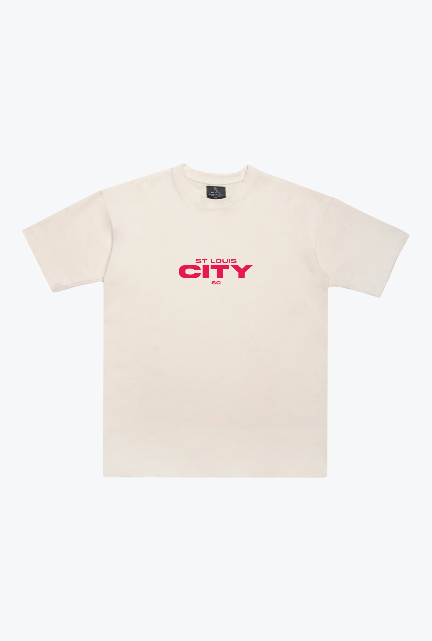 St. Louis City SC Essentials Heavyweight T-Shirt - Natural