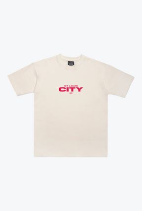 St. Louis City SC Essentials Heavyweight T-Shirt - Natural