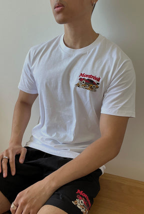 T-shirt Grand Prix Bagel Shop de Montréal - Blanc