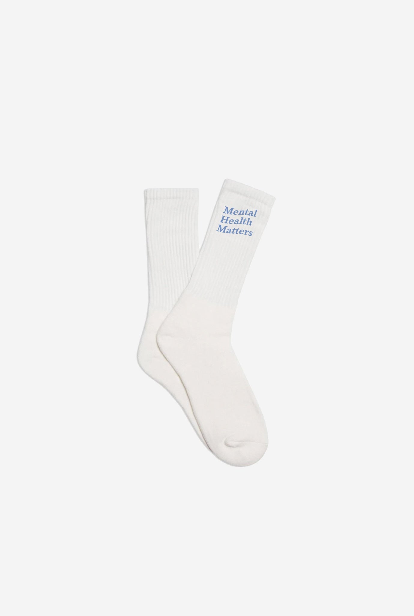 Chaussettes Mental Health Matters - Blanc