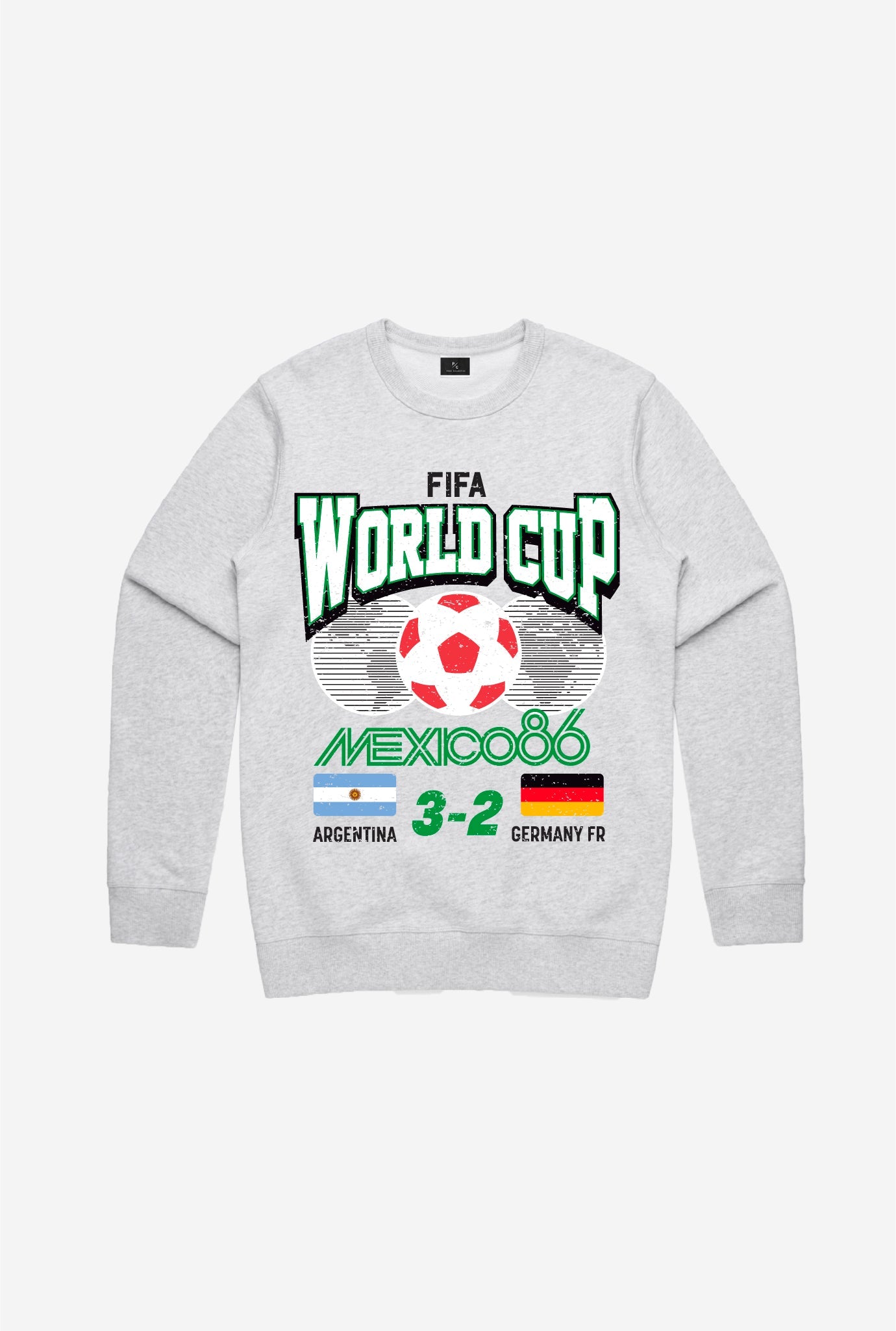 World Cup Finals Mexico 86 Vintage Crewneck - Cendre