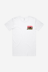 T-shirt Grand Prix Bagel Shop de Montréal - Blanc