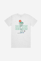 T-Shirt Boston Celtics Squidward Vintage - Cendre