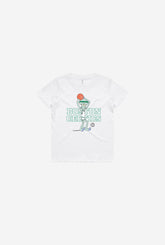 Boston Celtics Squidward Kids T-Shirt - White