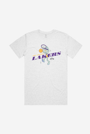 Los Angeles Lakers Squidward T-Shirt - Ash