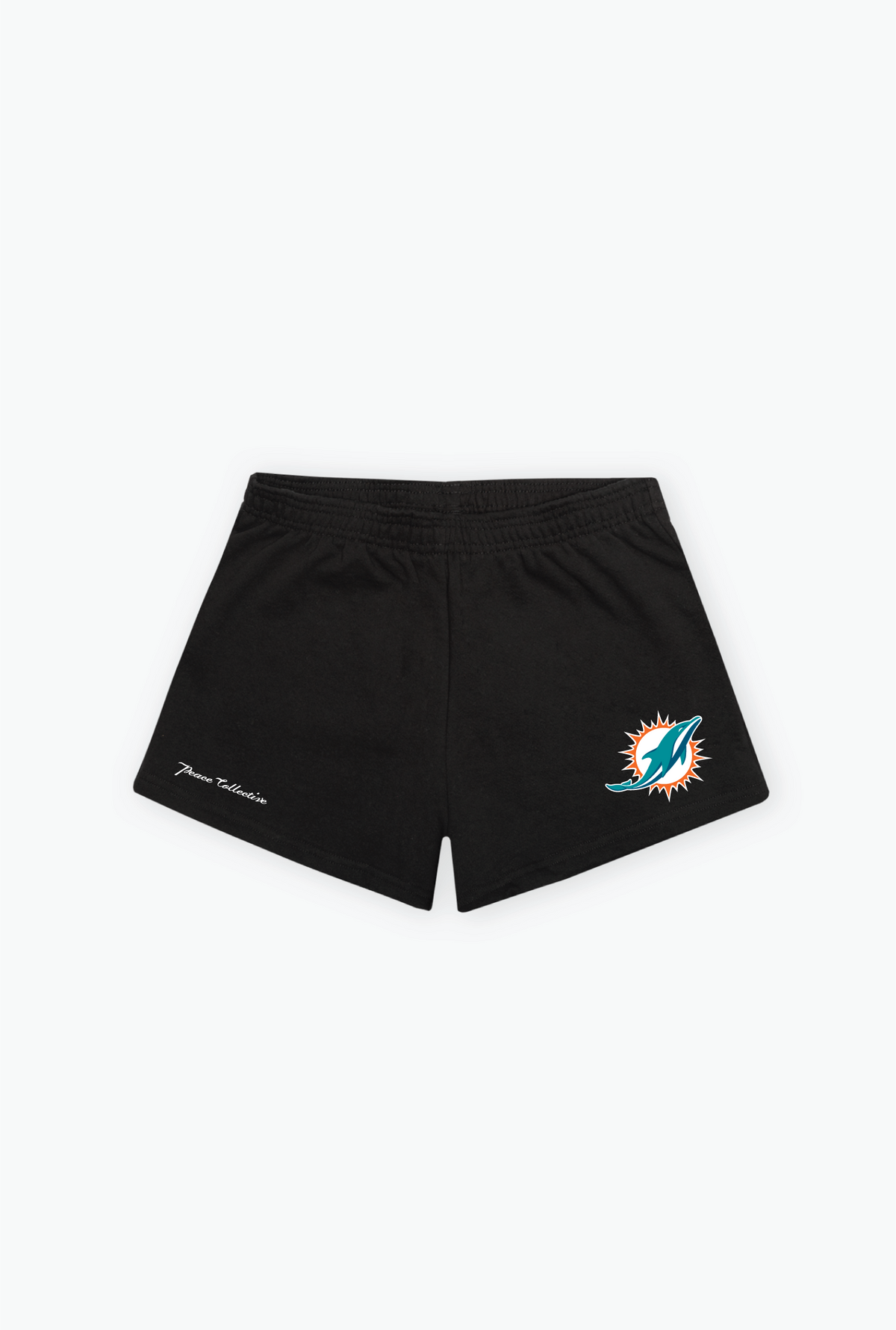 Miami Dolphins Women's Fleece Shorts - Black