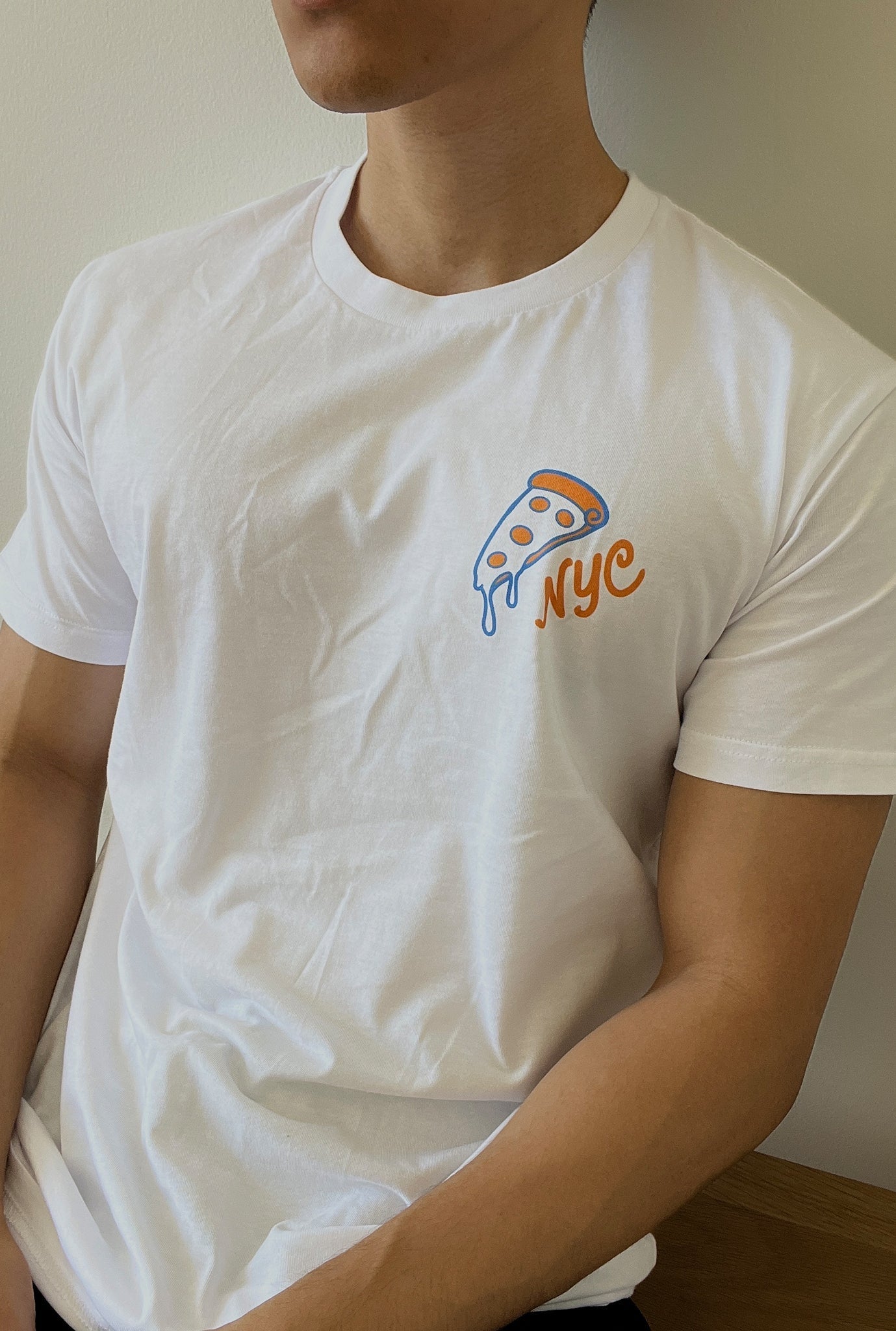 New York City Pizza T-Shirt - White