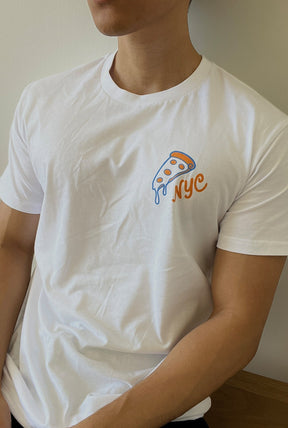 New York City Pizza T-Shirt - White
