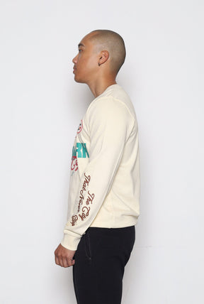 New York City Patch Crewneck - Ivory