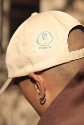 Peanuts My Anxieties have Anxieties Dad Cap - Natural