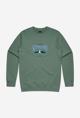 Kitsilano Vintage Crewneck - Sage