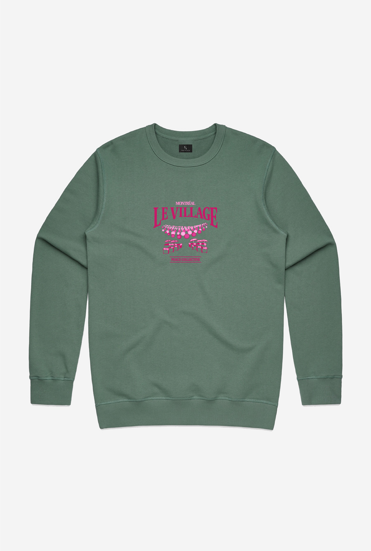Le Village Vintage Crewneck - Sage