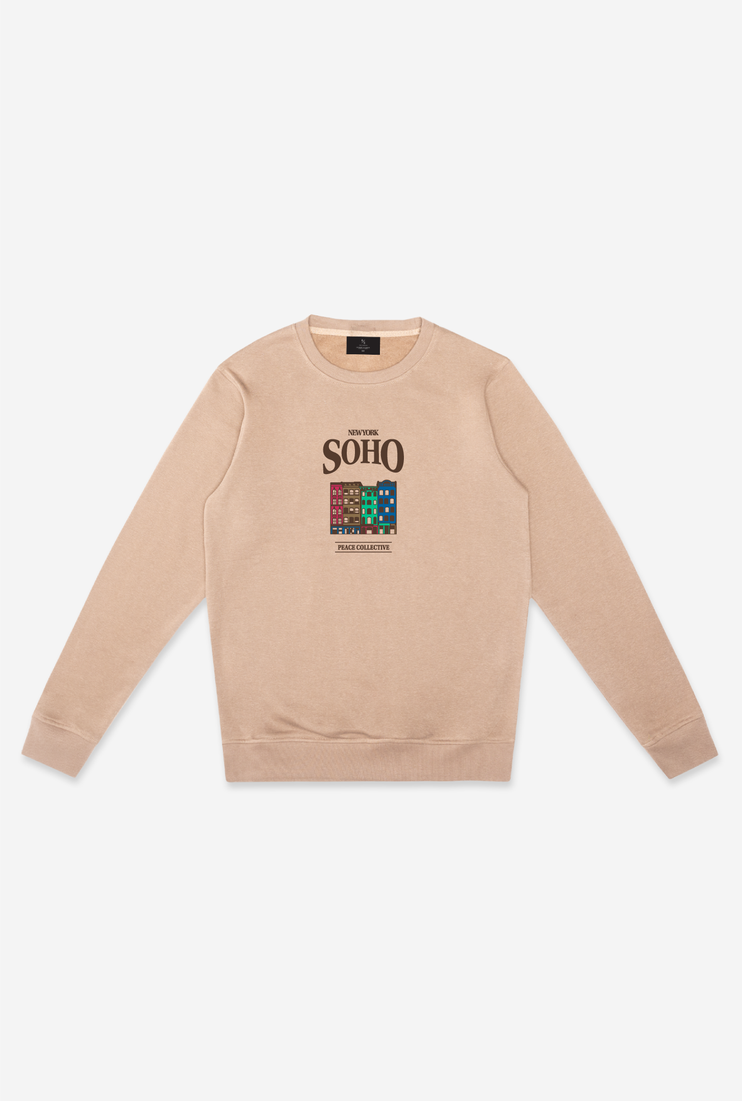 Soho Vintage Crewneck - Clay