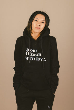 From Ottawa with Love Hoodie - Black