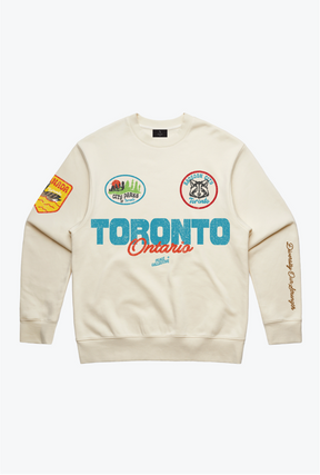 Toronto Patch Crewneck - Ivory