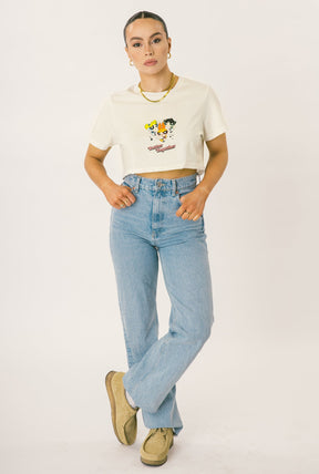 T-shirt court P/C x Powerpuff Girls Better Together - Naturel