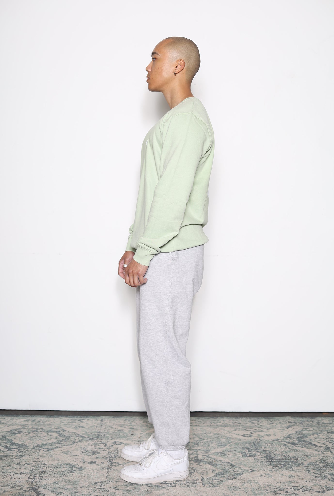 Care Bears Mental Health Matters Crewneck - Pastel Sage