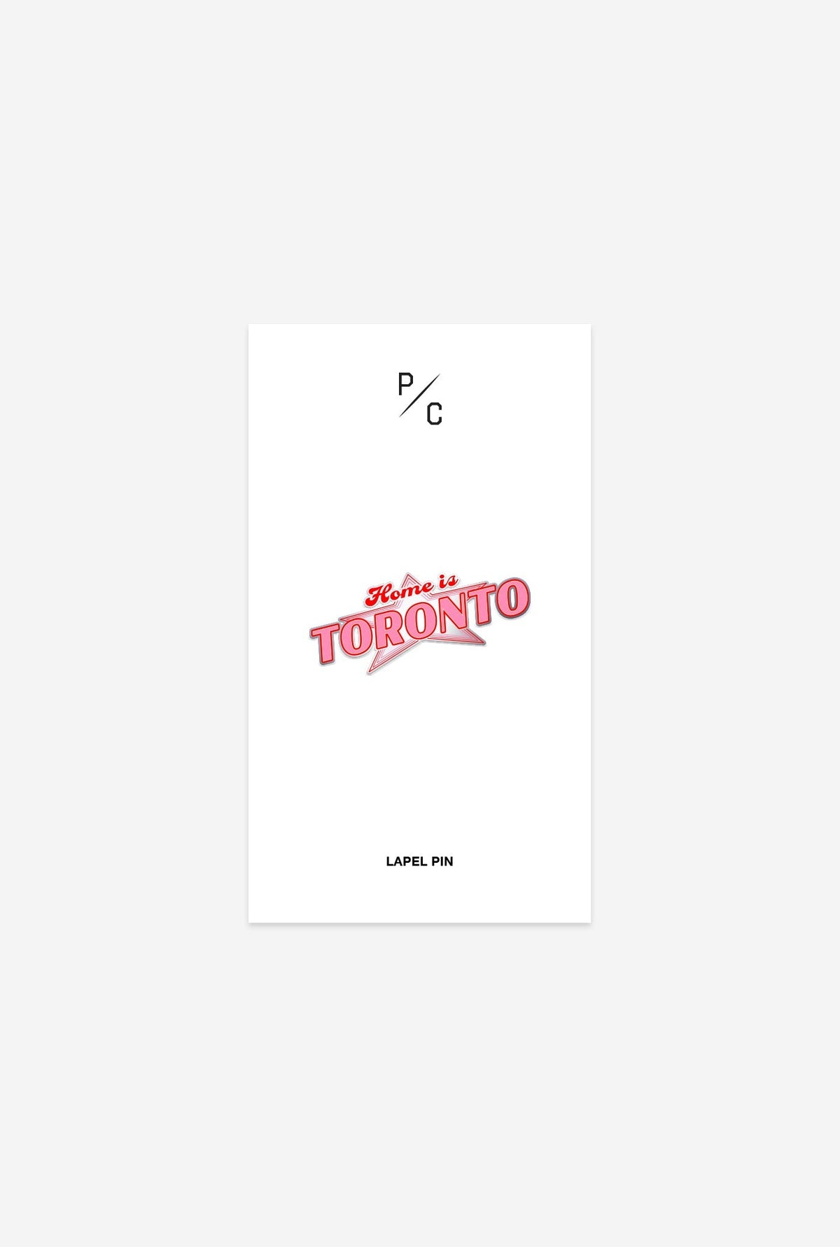 Home is Toronto Zanzibar Lapel Pin