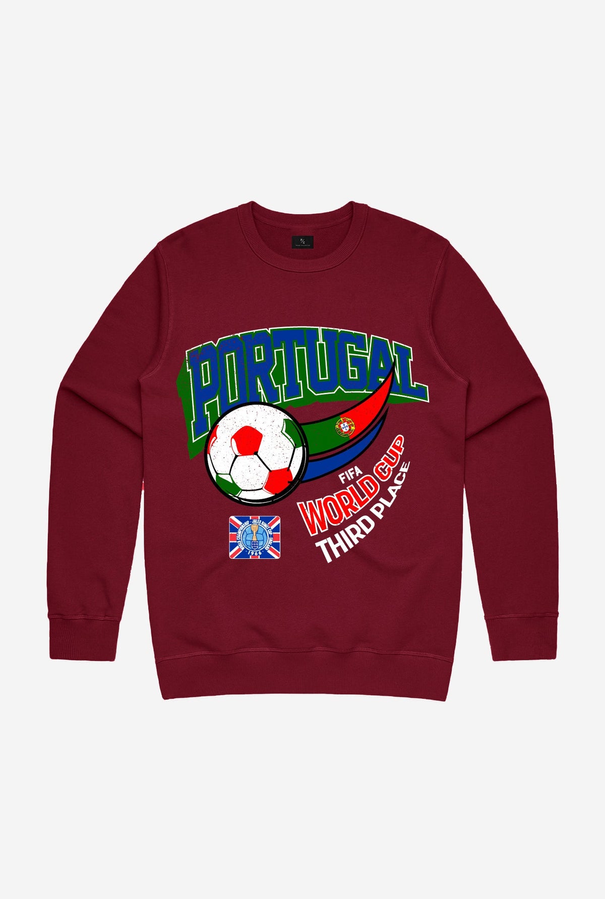 FIFA Historic World Cup Portgual Crewneck - Maroon