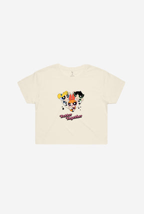 T-shirt court P/C x Powerpuff Girls Better Together - Naturel