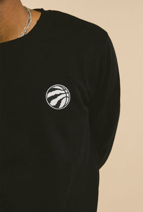 Toronto Raptors Logo Crewneck - Black