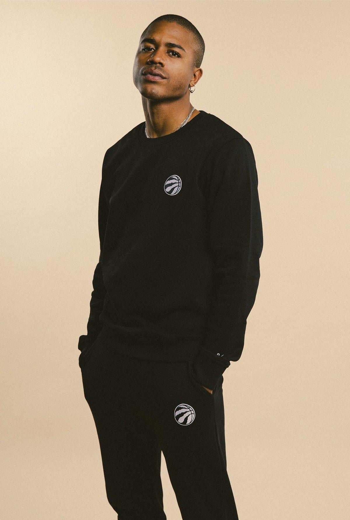 Toronto Raptors Patch Logo Jogger - Noir