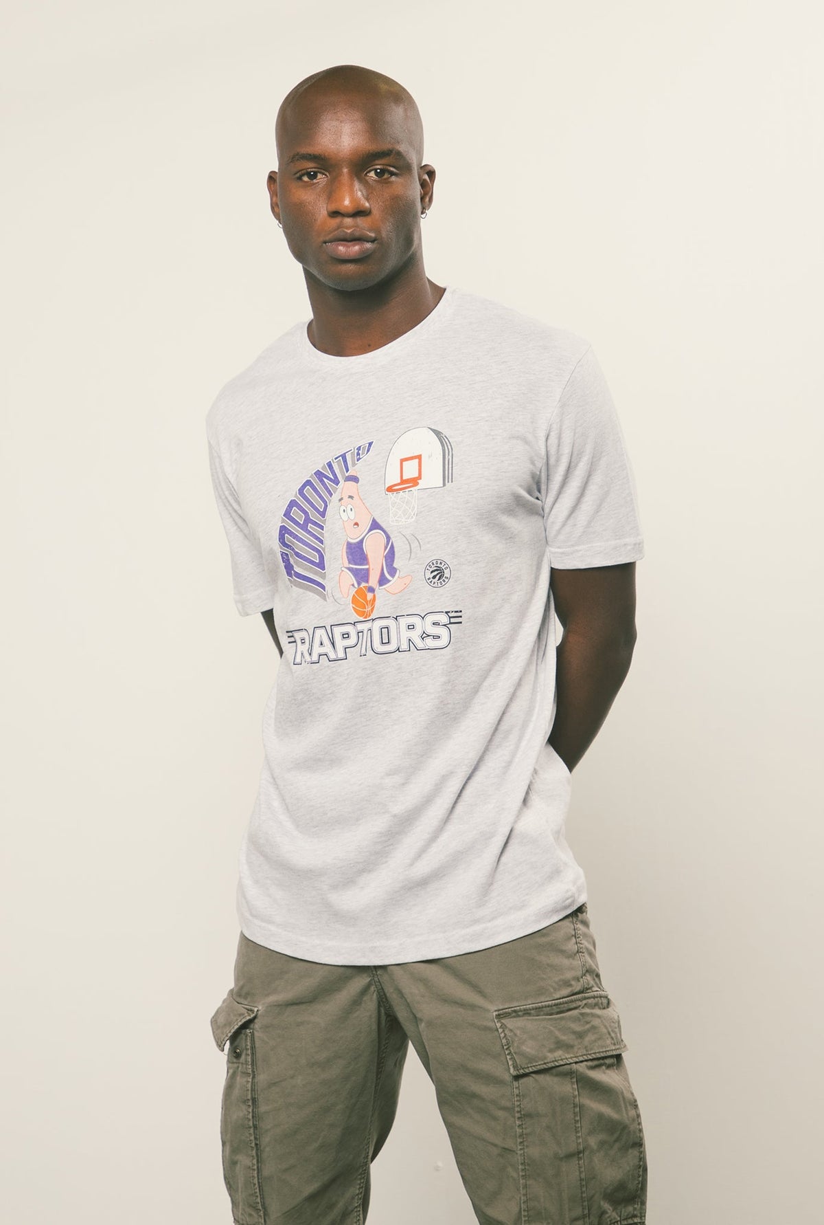 Toronto Raptors Patrick T-Shirt - Ash