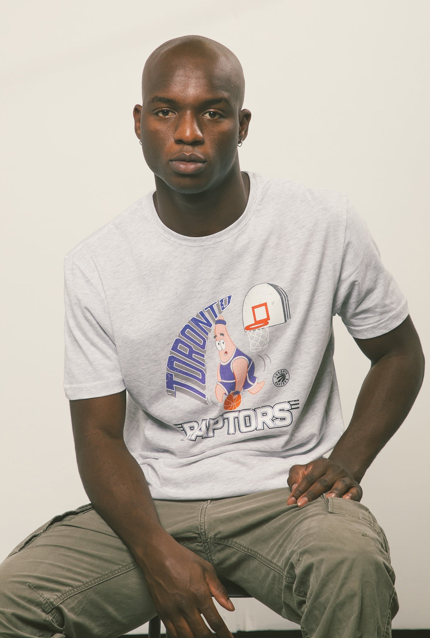 Toronto Raptors Patrick T-Shirt - Ash