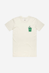 T-shirt raton laveur Home is Toronto - Naturel