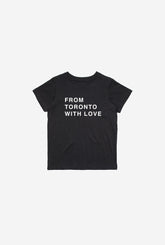 T-shirt enfant de Toronto avec amour - Noir