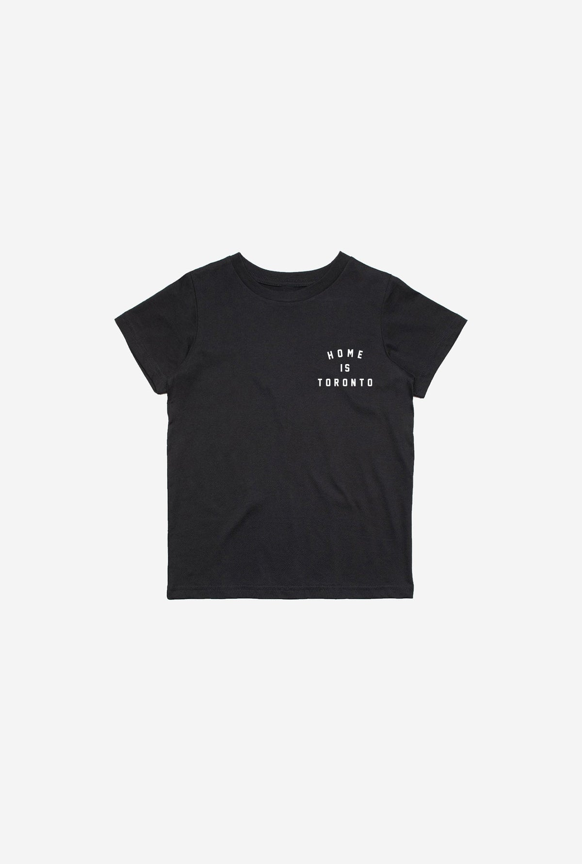 T-shirt enfant Home is Toronto Crescent - Noir