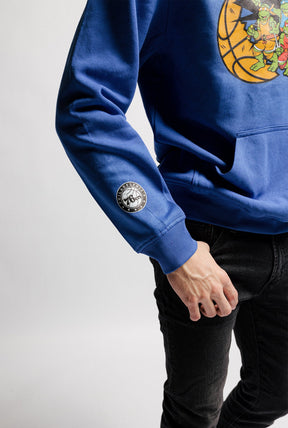 Sweat à capuche P/C x TMNT Philadelphia 76ers - Bleu roi