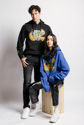 Sweat à capuche P/C x TMNT Philadelphia 76ers - Bleu roi