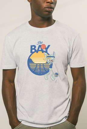 Golden State Warriors Squidward T-Shirt - Ash