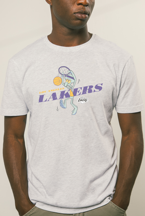 Los Angeles Lakers Squidward T-Shirt - Ash